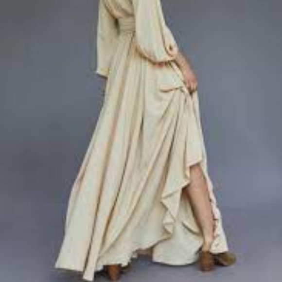 Gorgeous Brand New Erika Pena Draped Wrap Maxi Dress - Picture 10 of 14
